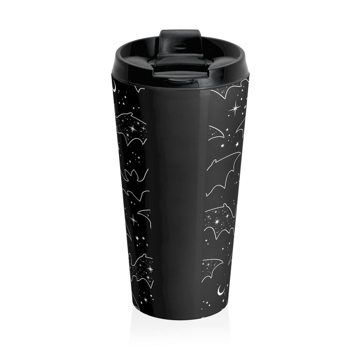 Celestial Bats Stainless Steel Travel Mug