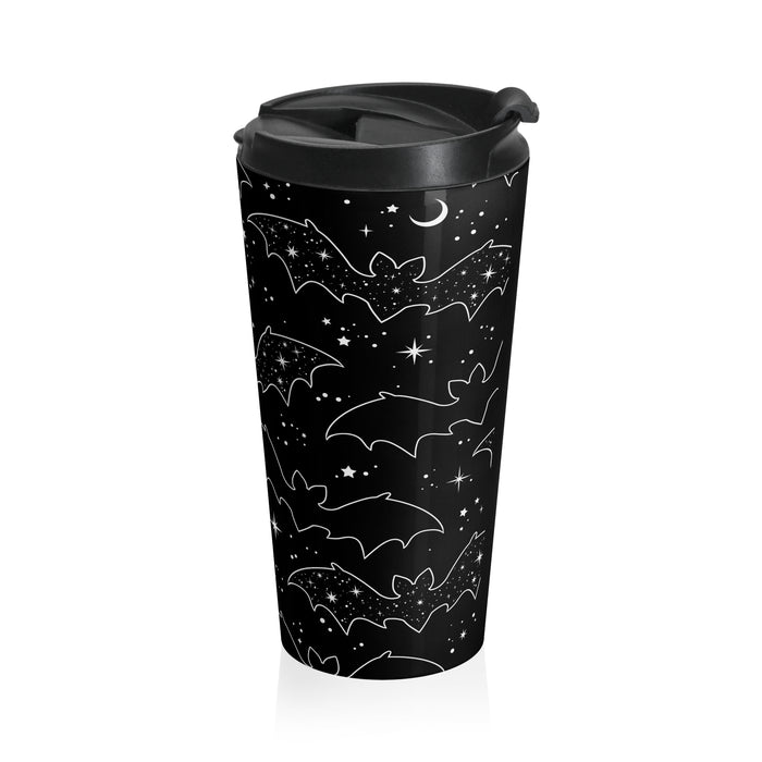 Celestial Bats Stainless Steel Travel Mug