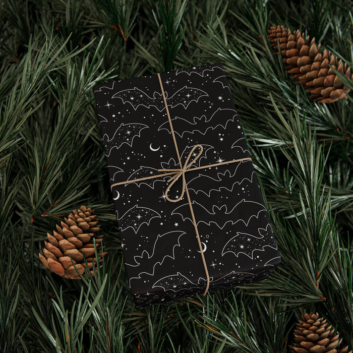 Celestial Bats Wrapping Paper