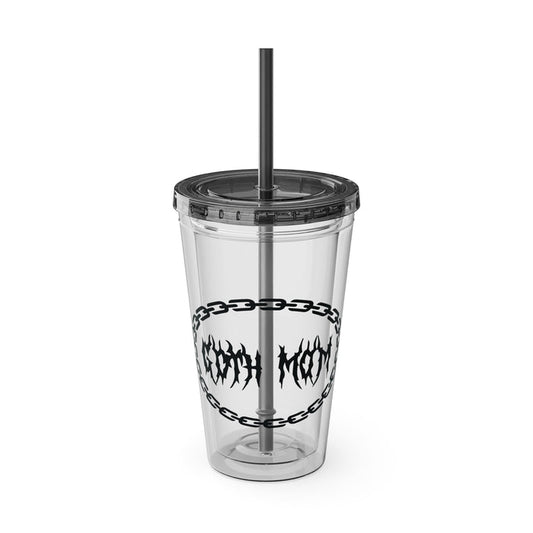 Chained Goth Mom Tumbler