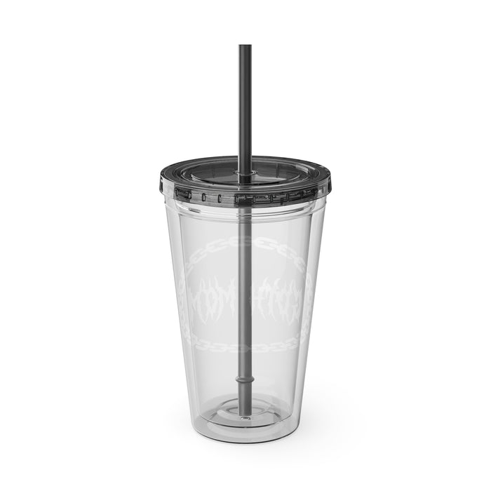 Chained Goth Mom Tumbler