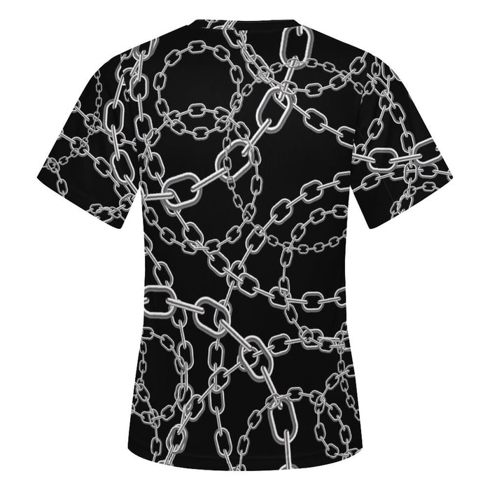 Chained Mesh Short Sleeve T-Shirt (Adults) - PRE ORDER