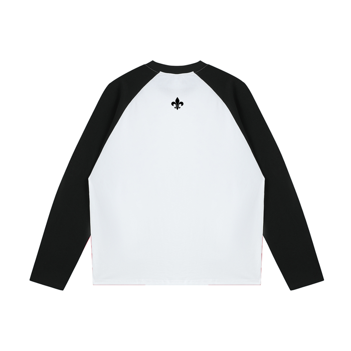 Chandail Manches Longues Old School 100% Coton | Fleur de Lys