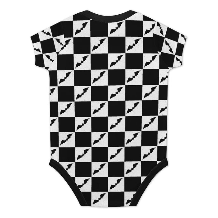 Checkered Bat Onesie (Babies/Toddlers) - PRE ORDER