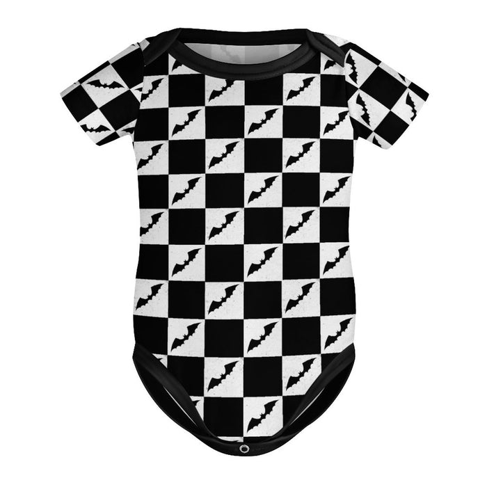 Checkered Bat Onesie (Babies/Toddlers) - PRE ORDER