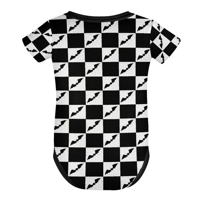 Checkered Bat Onesie (Babies/Toddlers) - PRE ORDER