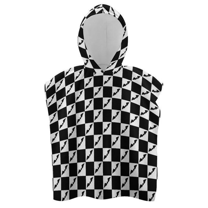 Checkered Bats Hooded Towel (Toddlers/Kids) - PRE ORDER