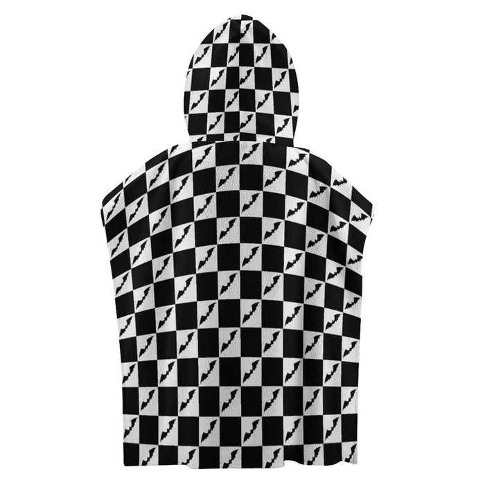 Checkered Bats Hooded Towel (Toddlers/Kids) - PRE ORDER