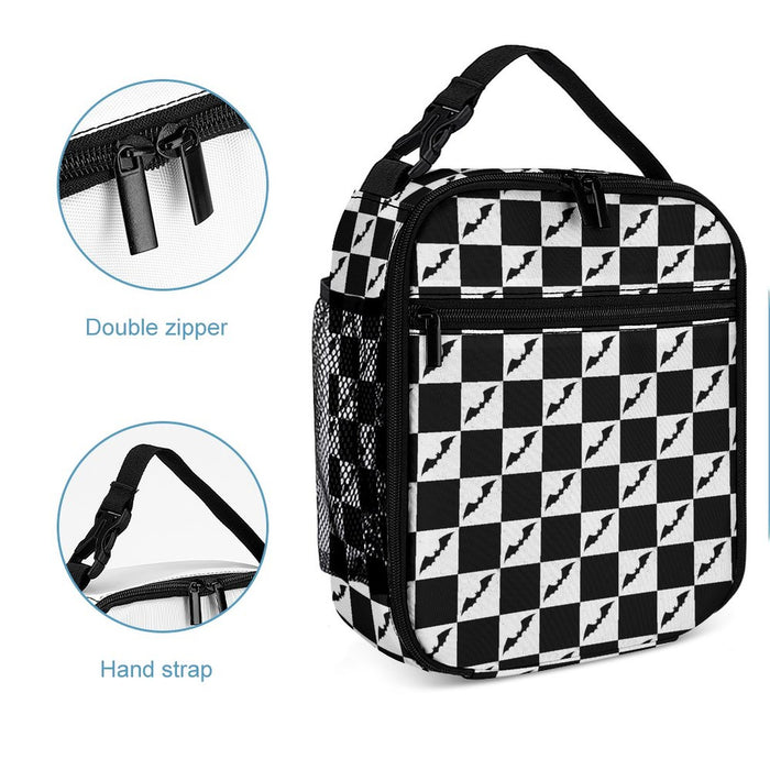 Checkered Bats Insulated Lunch Bag - PRE ORDER