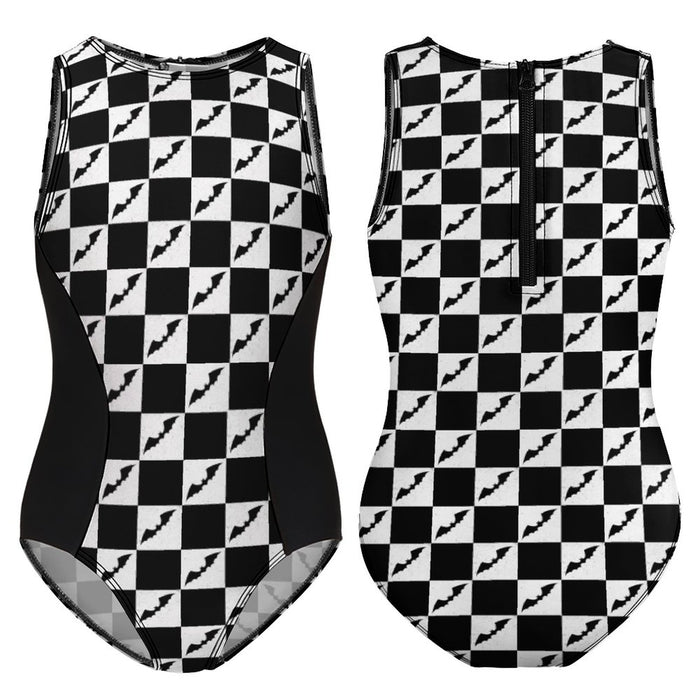 Checkered Bats Swimsuit (Kids) - PRE ORDER