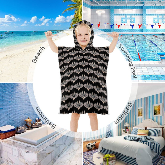 Cheeky Bat Hooded Towel (Kids)
