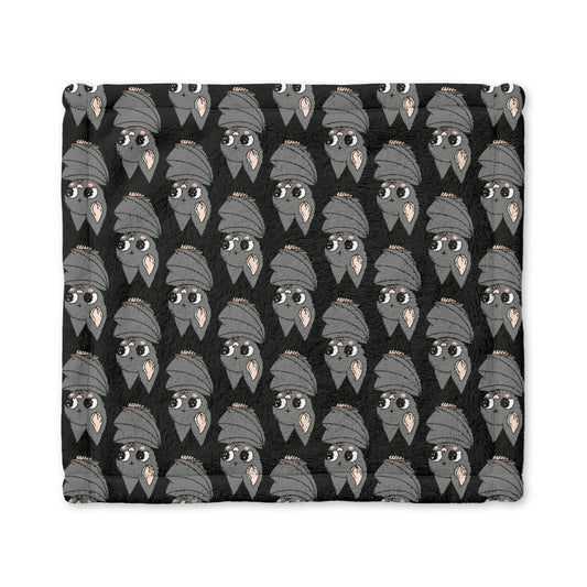 Cheeky Bat Minky Baby Lovey Blanket