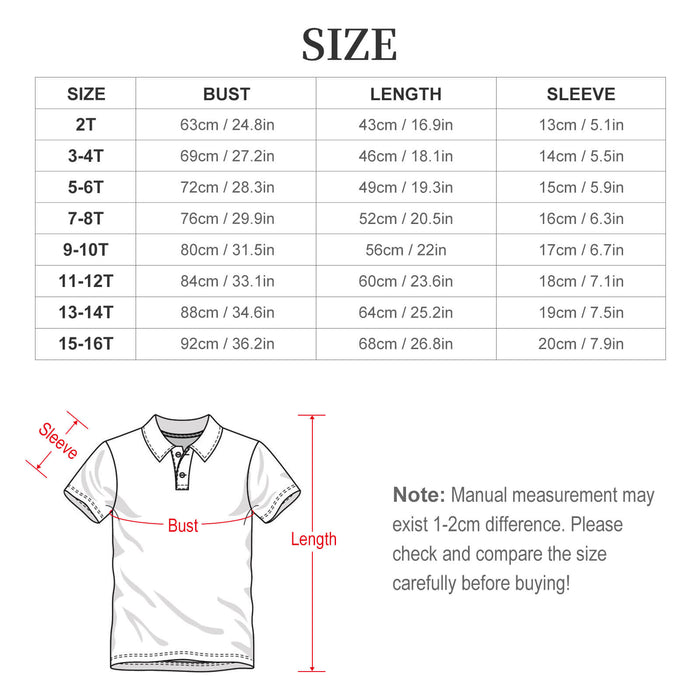 Cheeky Bat Polo Shirt (Toddlers/Kids) - PRE ORDER