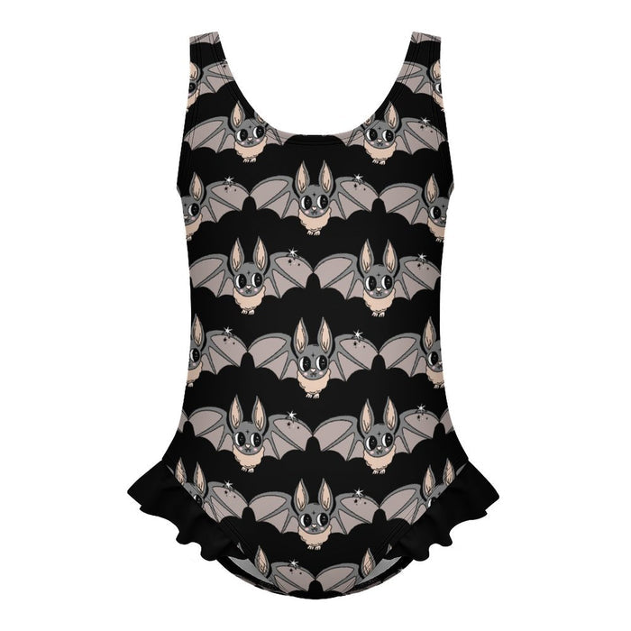 Cheeky Bat Ruffle Swimsuit (Kids) - PRE ORDER