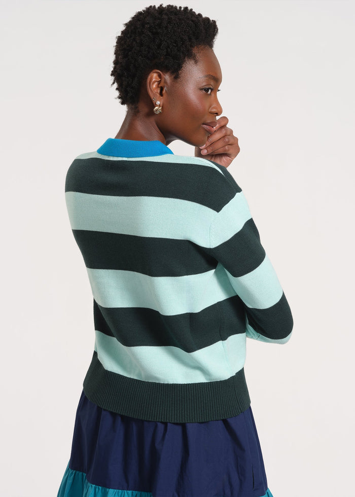 Classic Long Sleeve Rugby Sweater