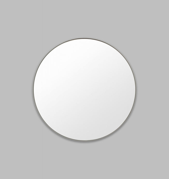 Clearance Stock Modern Circular Mirror Grey
