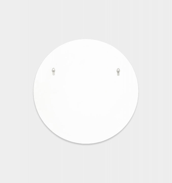 Modern Round Mirror | Bjorn | Bright White