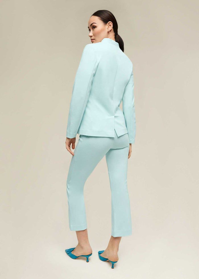 Collarless Jacket