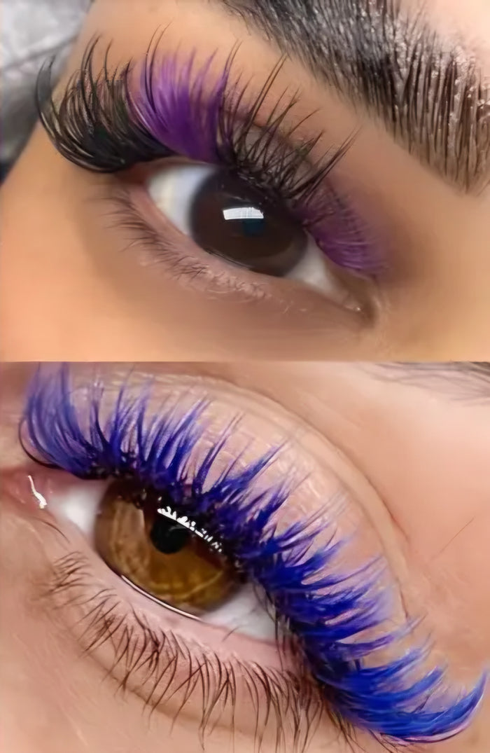 Colorful DIY Lashes by MinuLashes