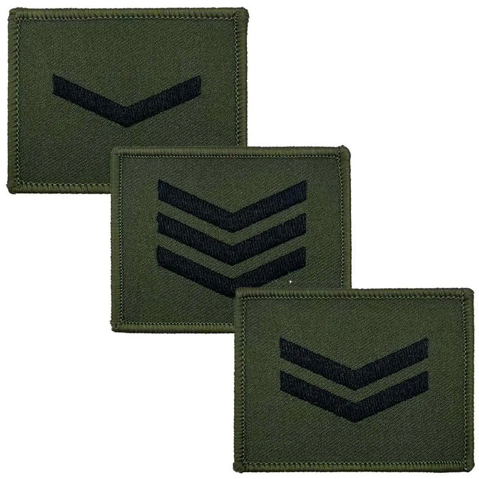 Commando Rank Square Subdued Patch - John Bull Clothing  from  John Bull Clothing