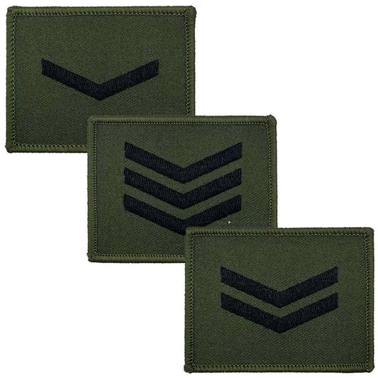 Commando Rank Square Subdued Patch - John Bull Clothing  from  John Bull Clothing