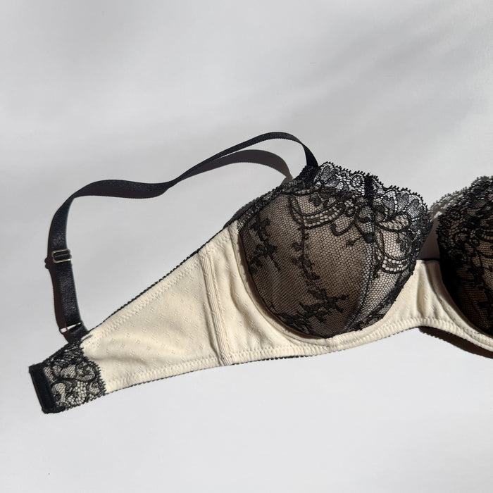 Cotelia 3/4 Cup Underwire Bra | Ivory