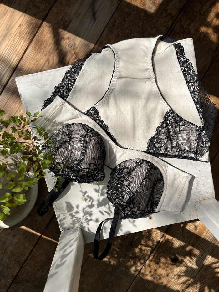 Cotelia 3/4 Cup Underwire Bra | Ivory