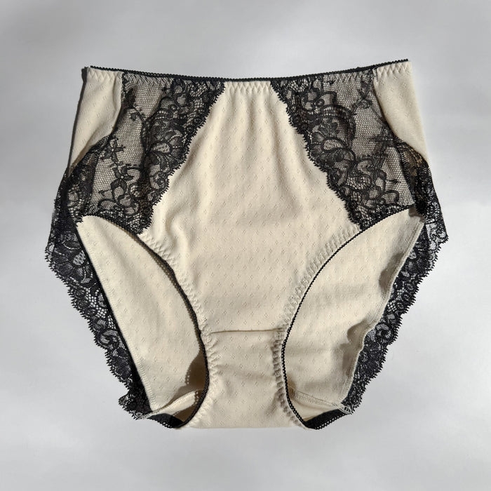 Cotelia High Waist Bikini | Ivory