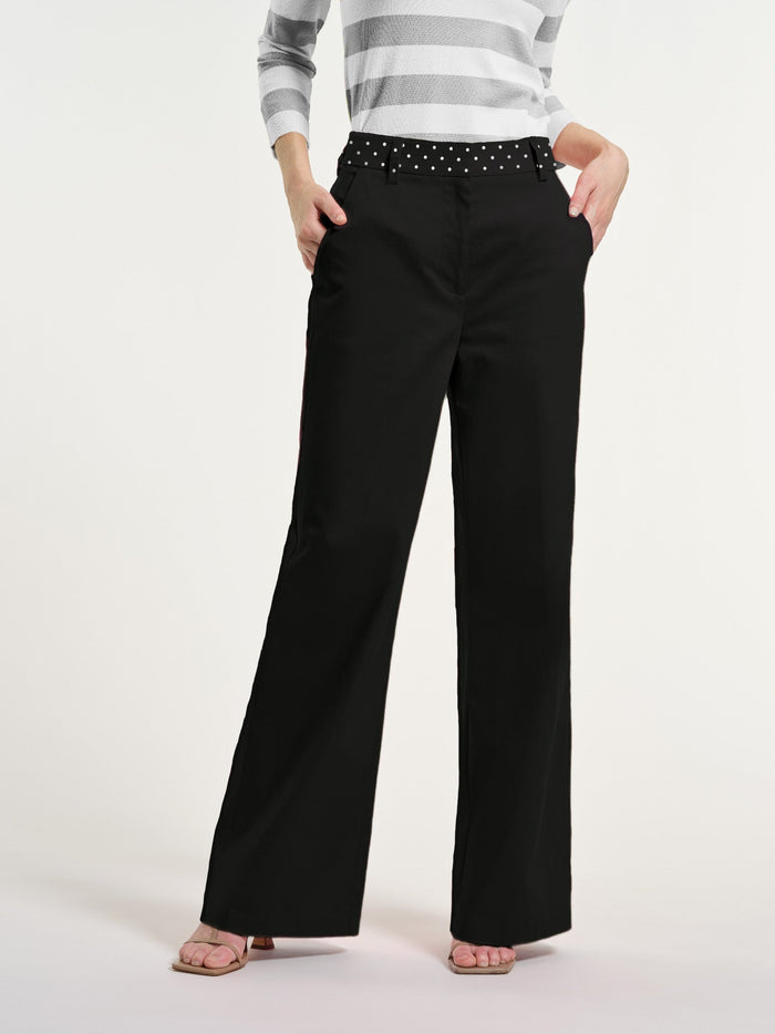 Cotton Sateen Trouser