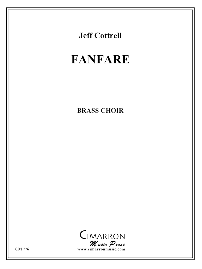 Cottrell, Jeff - Fanfare for Brass Choir - Brass Ensemble