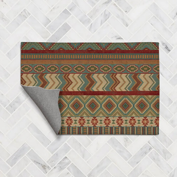 Country Mood Sage Chenille Accent Rug