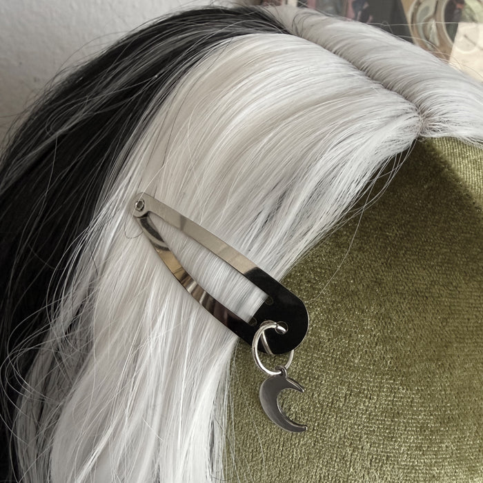Crescent Moon Barrettes
