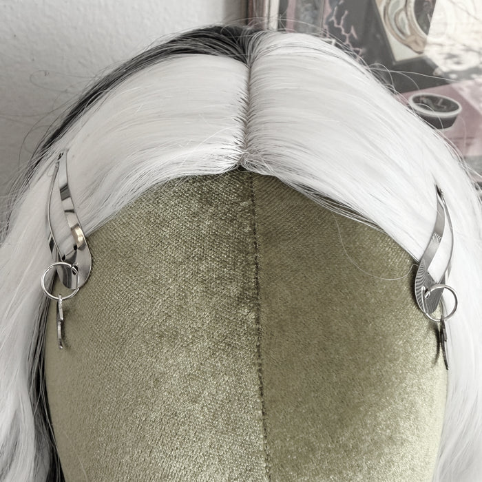 Crescent Moon Barrettes
