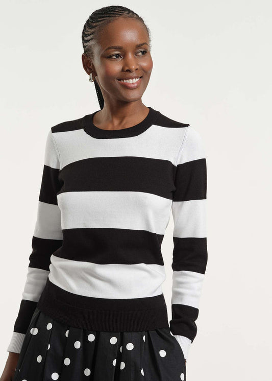 Crew Neck Knit Sweater