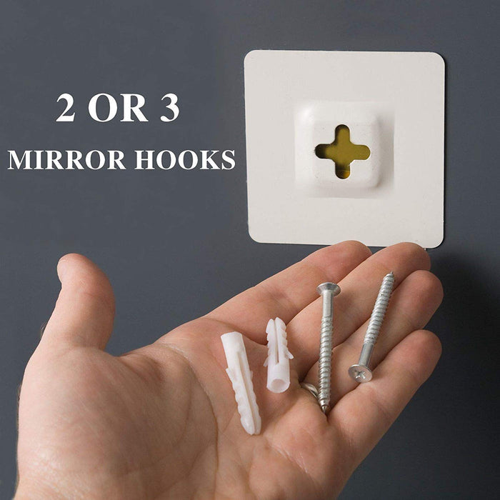 Crown Frameless Bathroom Mirror