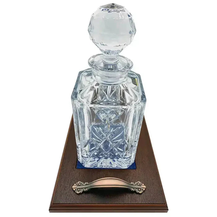 Crystal Whisky Decanter Set with 1 Glass - John Bull Clothing  from  John Bull Clothing