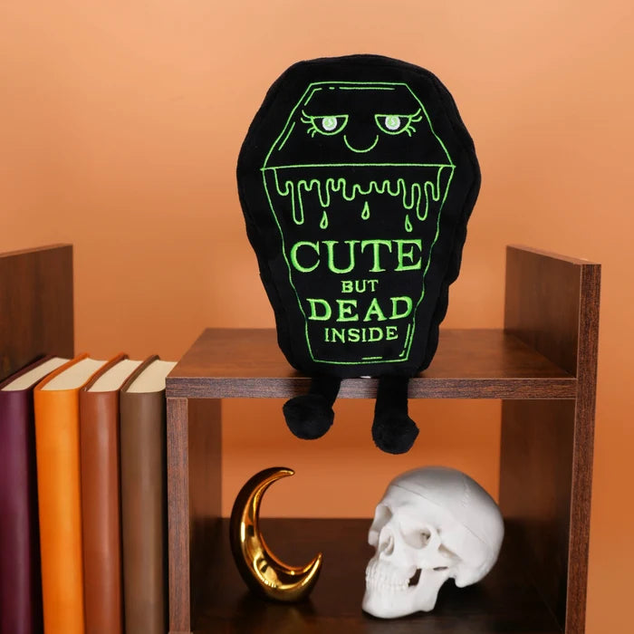 Cute But Dead Inside Coffin Plush Toy