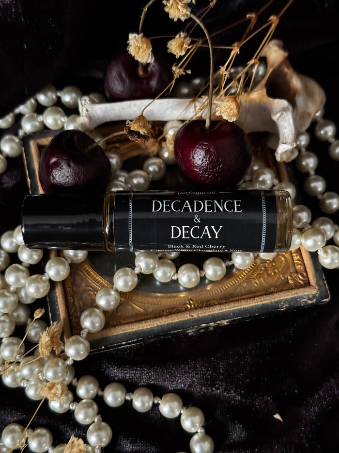 Decadence and Decay (white chocolate & cherries)