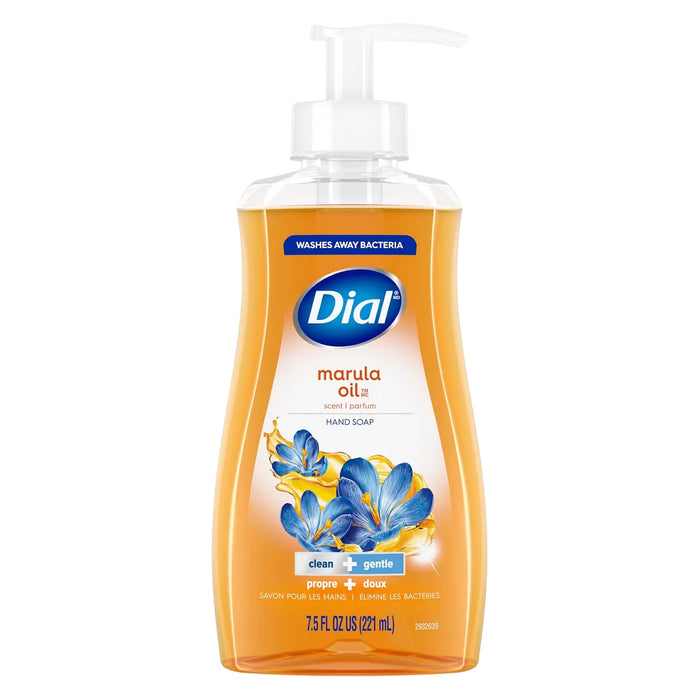 Dial Marula Oil Liquid Hand Soap - 7.5 oz - 12 Pack