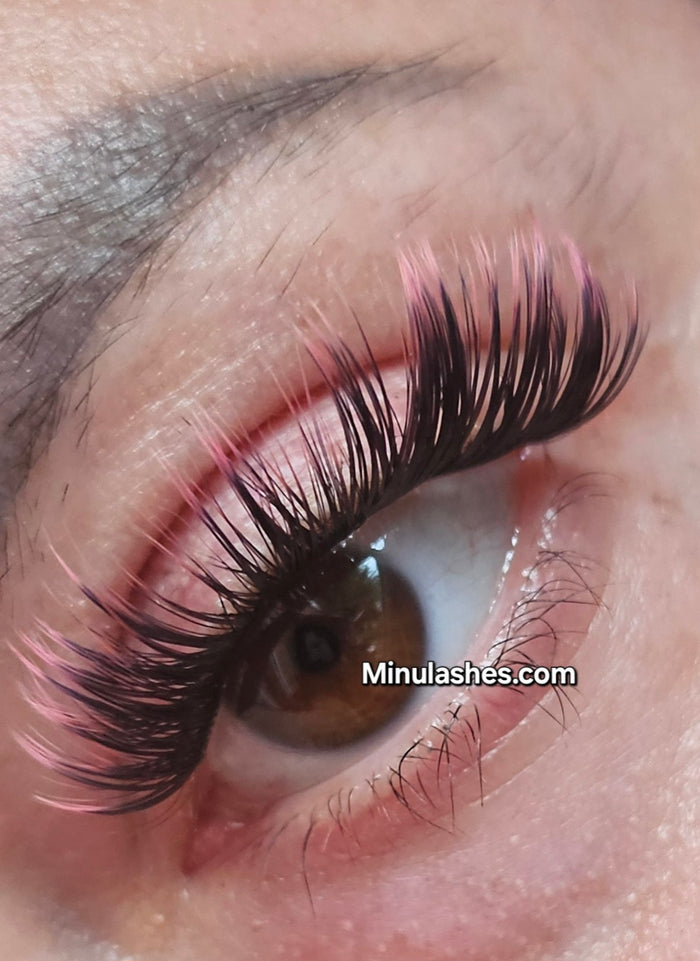 DIY Lash Clusters D-Curl Color Mix – 4 Styles in One Pack by MinuLashes