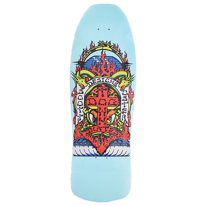 Dogtown Scott Oster 80's Reissue Skateboard Deck 10.25" X 30.875" - Sky Blue Gloss