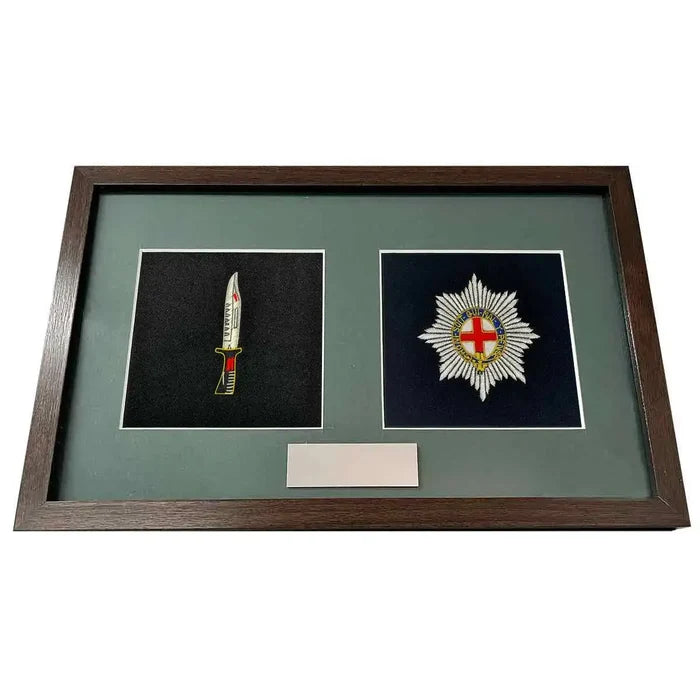 Double Frame Army Presentation - Infantry Badge and Other - John Bull Clothing  from  John Bull Clothing