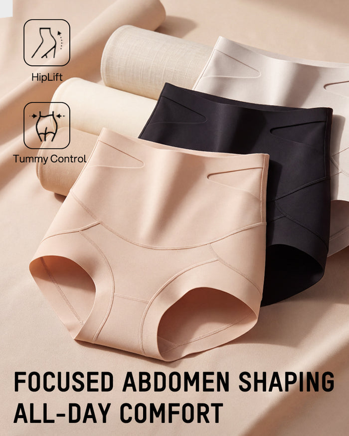 Double Sculpt High Waist Tummy Control Briefs（5-Pack）