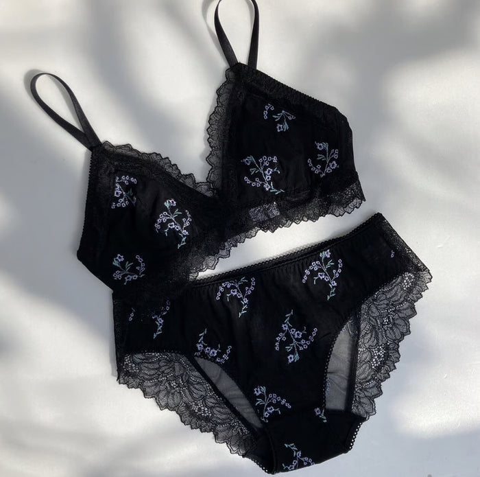 Dream Garden Bikini |Black