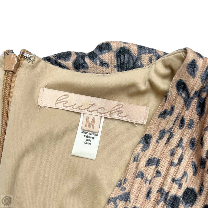 Dress Casual Maxi By Hutch In Tan & Black, Size: M