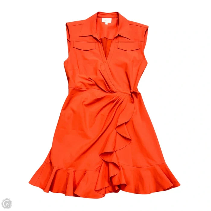 Dress Casual Short By Cinq A Sept In Orange, Size: S