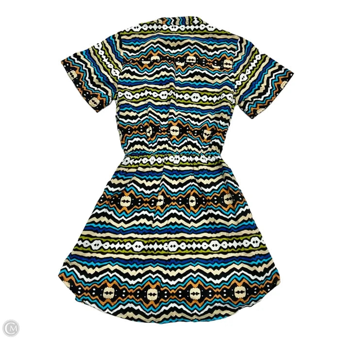 Dress Casual Short By Elizabeth James In Black & Tan, Size: Xs