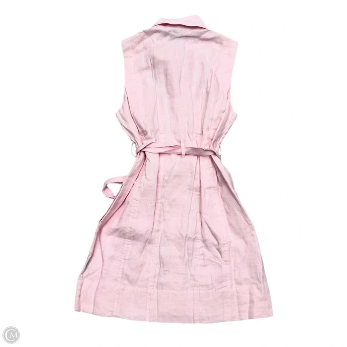 Dress Casual Short By Karina Grimaldi In Pink, Size: S