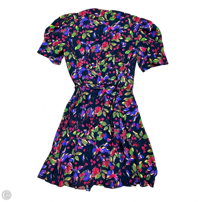 Dress Casual Short By Saloni In Floral Print, Size: S