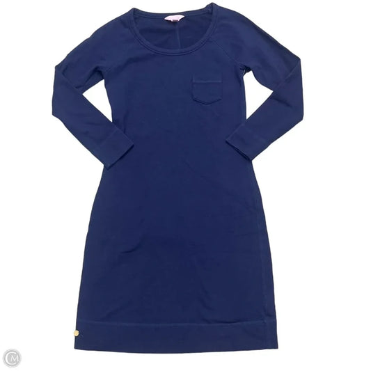 Dress Designer By Lilly Pulitzer In Navy, Size: Xxs